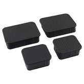 4PCS Crash Bar End Caps Front Axle Plug For Ford Bronco 2021 2022 2/4-Door